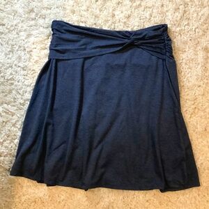 Patagonia Blue L A line Midi Skirt Adventure Outdoor Sporty Normcore Minimalist